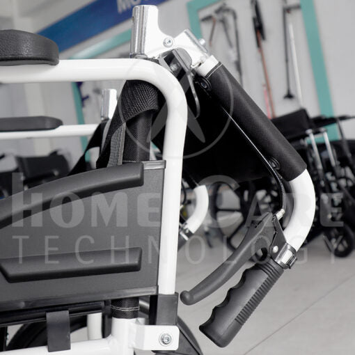 Silla de ruedas de compañía en aluminio MP23L