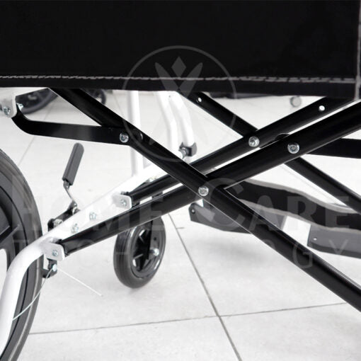 Silla de ruedas de compañía en aluminio MP23L