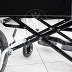 Silla de ruedas de compañía en aluminio MP23L