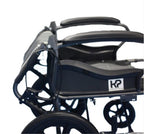 Silla de ruedas de compañía en acero MP23