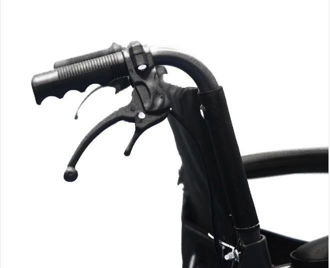 Silla de ruedas de compañía en acero MP23