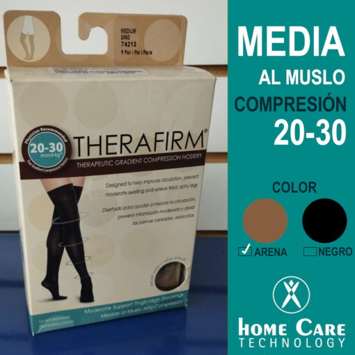 Media al muslo - Compresión 20-30