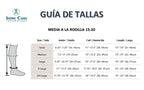 Media a la rodilla - compresion 15-20