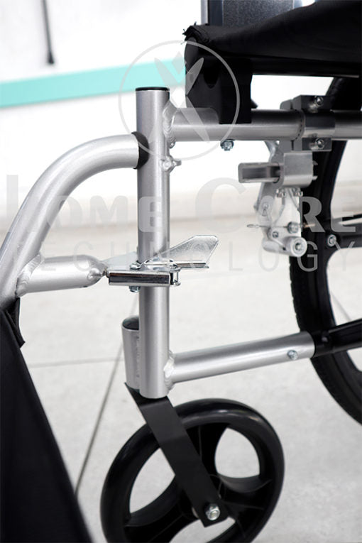 Silla de ruedas en aluminio con desmonte rápido PH4005