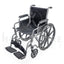 Silla de ruedas brazos y pies removibles PP23