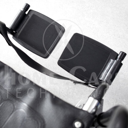 Silla de ruedas brazos y pies removibles PP23