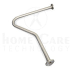 Pasamanos curvo piso pared