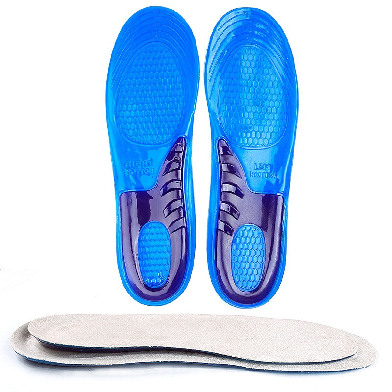 Plantillas completa en gel azul