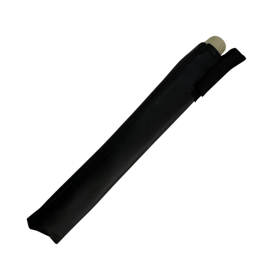 Bastón para invidente FT320 de Home Care Technology, bastón blanco con mango ergonómico y empuñadura antideslizante.