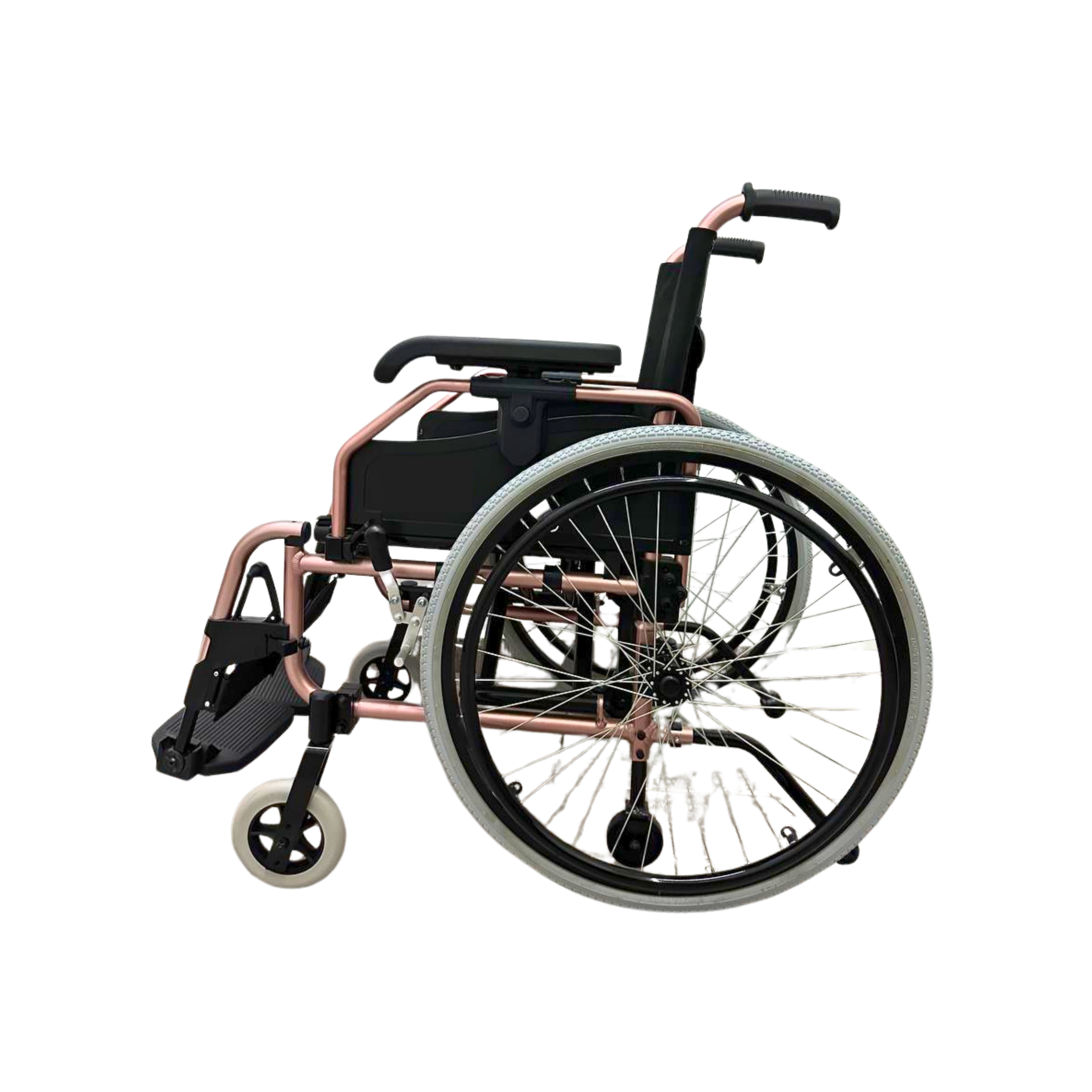 Silla de ruedas con doble cruceta FS959 Imagen secundaria del producto