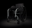 Silla de ruedas Karma Activa Aria 1.0 Speciale con marco fijo encuadrada en color negro