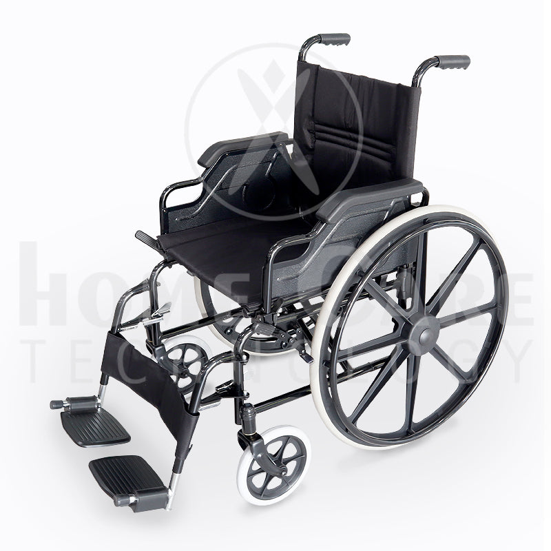 Silla de ruedas brazos y pies removibles SR111