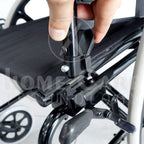 Silla de ruedas brazos y pies removibles SR111