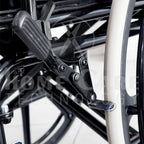 Silla de ruedas brazos y pies removibles SR111