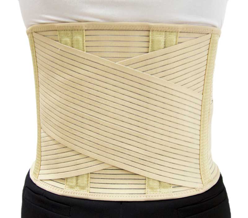 Soporte lumbar elástico - Refuerzo en X Imagen principal del producto