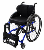 Silla de ruedas deportiva azul FS723