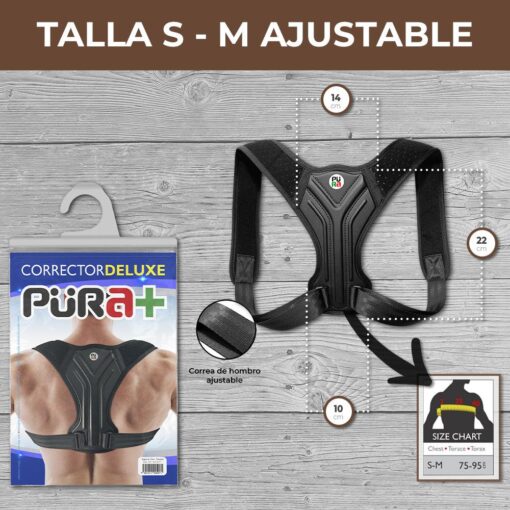 Corrector de postura deportivo italiano