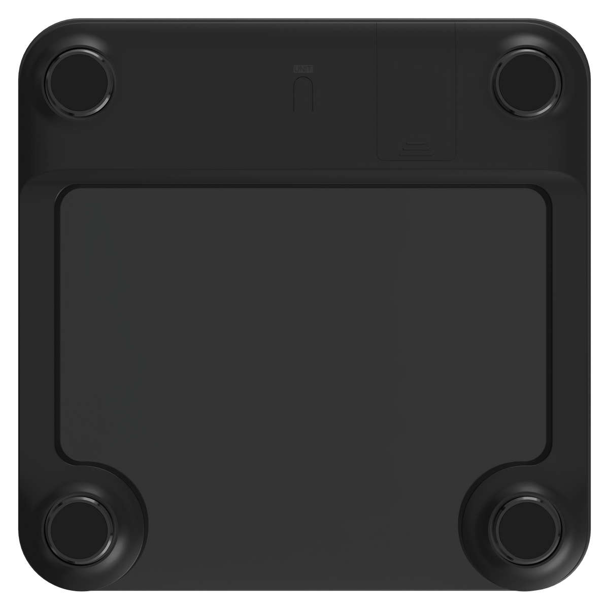 Balanza digital de baño Femmto Isora Connect BWS12 con pantalla y superficie de vidrio para pesarse en casa
